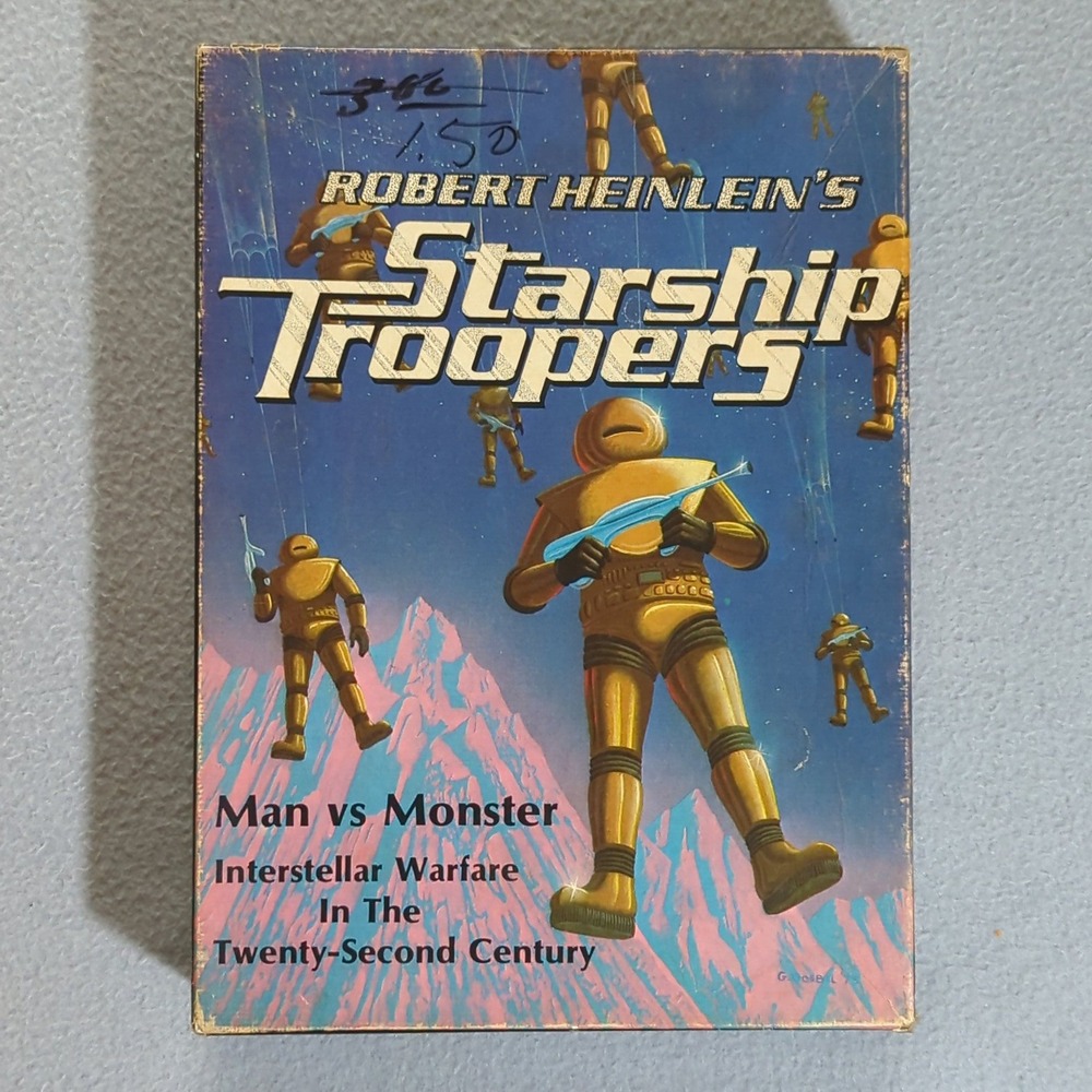 Avalon Hill Starship Troopers Board Game OS Multicolor 1976 Vintage Sci-Fi